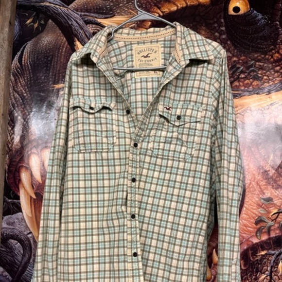 Hollister Other - Hollister dress shirt flannel XL